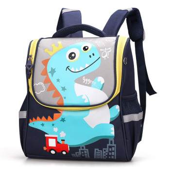 Tas Anak Sekolah JTF8432 MATERIAL POLYESTER SIZE L24XH30X14CM WEIGHT 400GR COLOR SKYBLUEDINO